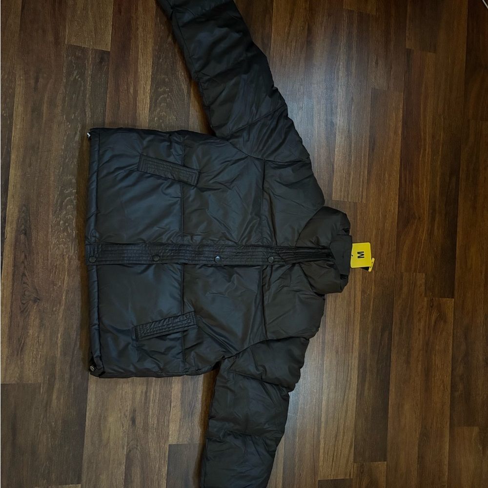 Men's Black Puffer Jacket